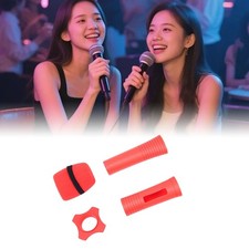 Silicone Wireless Microphone Handle Sleeve Anti Fall Mic Protection Cover Wi NEW