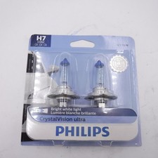 2 Pack Philips H7cvb2 Crystalvision Ultra Bulbs 12v 55w Up To 4000k Bright White