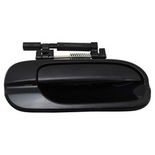 Trq Front Right Exterior Door Handle Black Pa...