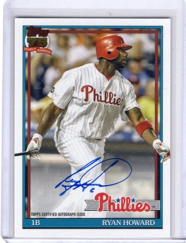 2026 Topps Series 1 Ryan Howard Red Foil (RAW)
