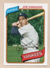 2012 Topps Archives Joe DiMaggio New York Yankees 138