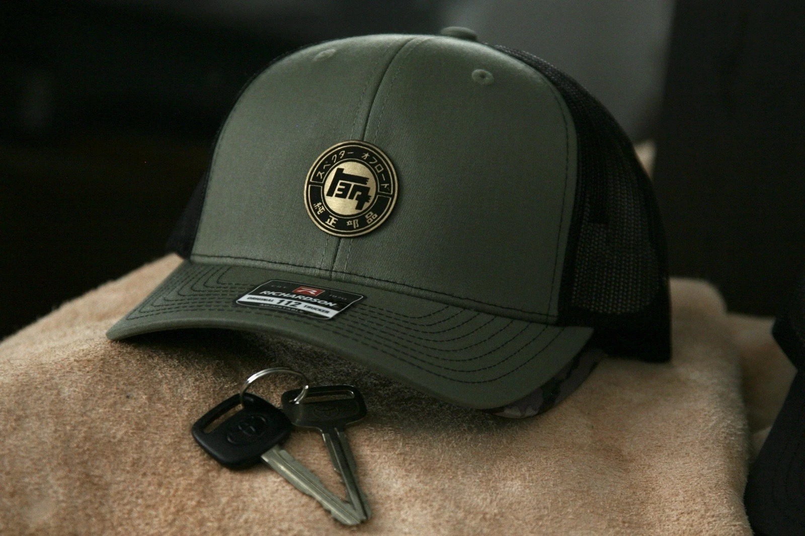 Toyota Japan TEQ Racing Retro Richardson 112 Hat Green TRD Tacoma 4runner Supra