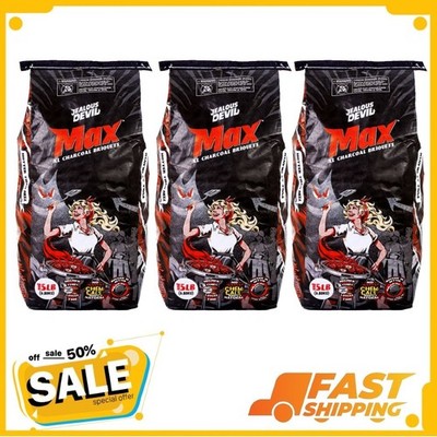 3P Jealous Devil Max XL 15 lbs - All Natural Hardwood Charcoal Pillow Briquets