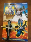 Vintage Bandai GoBots Machine Robo Helicopter 'Wrong Way' With Original Card