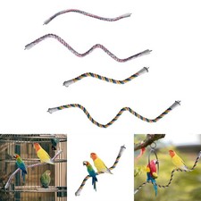 Premium Cotton Bird Perch Set for Small to Large Parrots