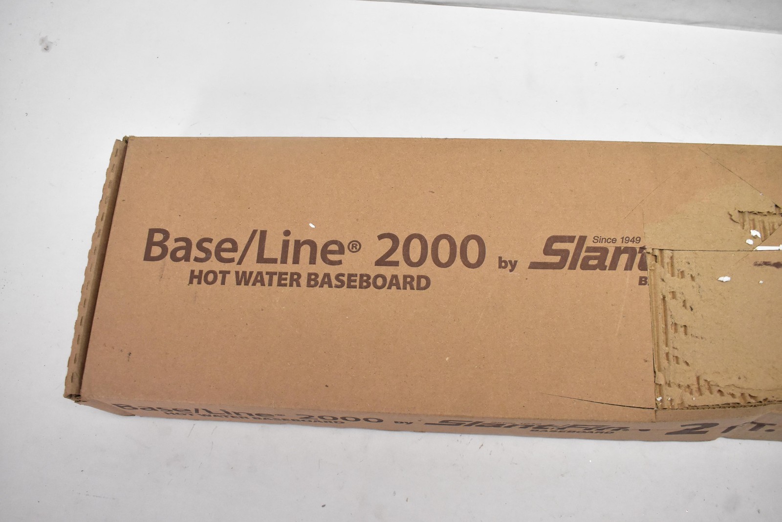 Slant/Fin Base/Line 2000 Hot Water Baseboard 2 Ft BL-75 Nu-White Hydronic Heater