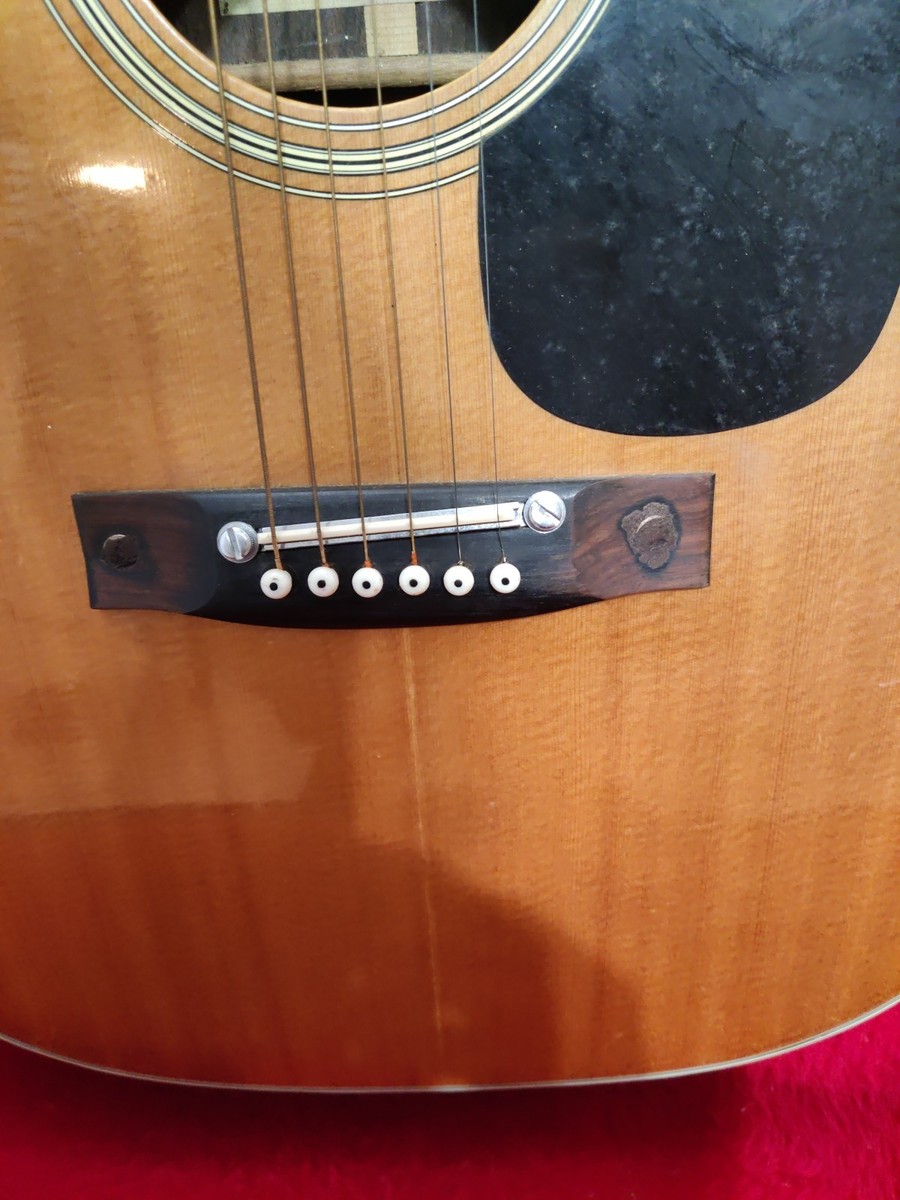 Vintage Fender F-65 acoustic guitar Made in Japan With