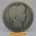 1907-O Barber Silver Quarter - #C57032NQ