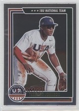 2022 Panini USA Baseball Stars & Stripes Longevity Termarr Johnson #96 0nr3
