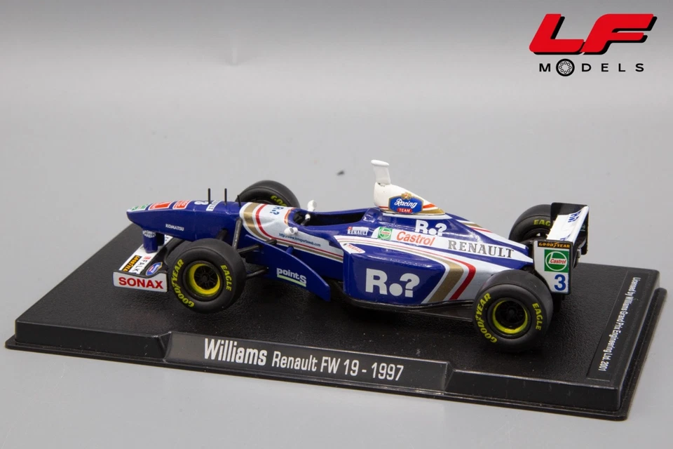 1:43 Williams Renault FW 19 1997 - Edicola - Immagine 2 di 3