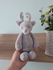 Jellycat Bashful Sparkle Reindeer Good Condition Missing Some Glitter