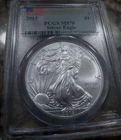 2015 $1 American Silver Eagle PCGS MS70   no reserve