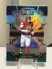 ANDRE JONES 2023 Select #98 Black Green Die Cut RC Washington Commanders