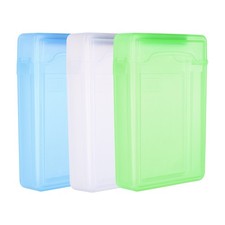 6.5" x 4.5" Hard Drive Disk Case Plastic Hard Disk Storage Case 3 Colors