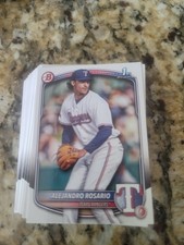 Alejandro Rosario 30 Ct Baseball Card Rangers Lot