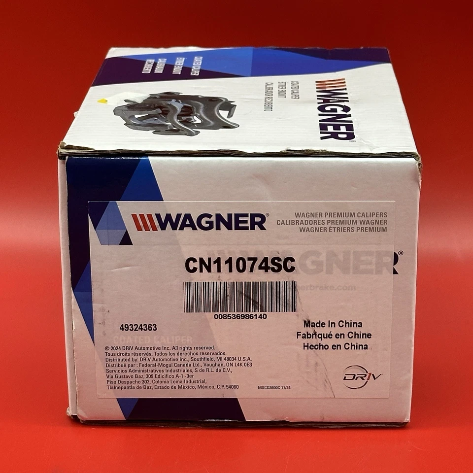Pinza trasera izquierda recubierta Wagner CN11074SC para Volkswagen Beetle 00-10/Audi TT 06 Foto 3 de 4