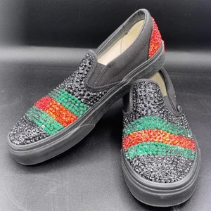 Vans X Gucci Collaboration femme taille 8,5 strass très rare