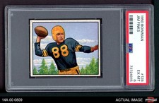 1950 Bowman #128 Jim Finks Steelers RC Tulsa PSA 6 - EX/MT