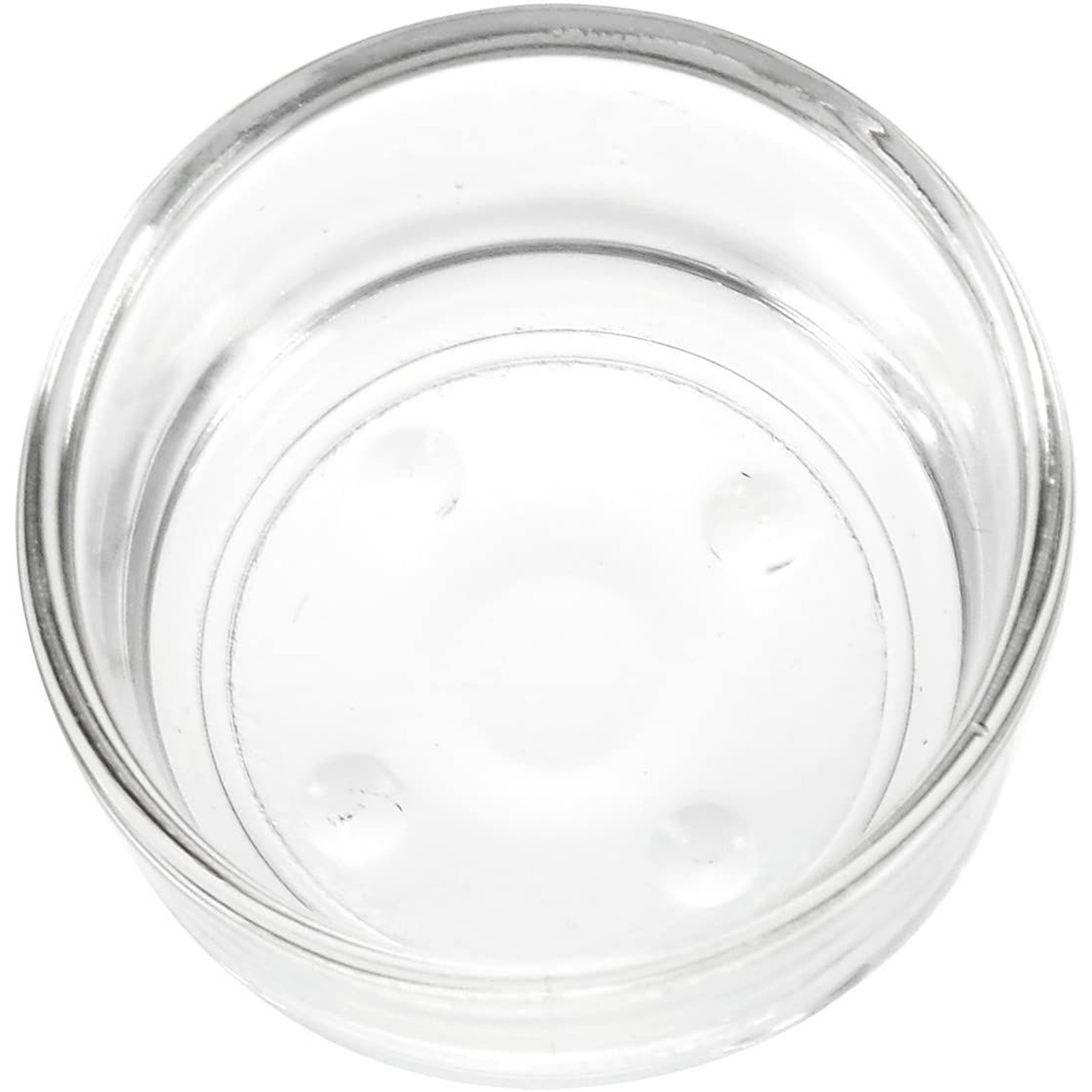 24 Pack Glass Tea Lights Candle Holder for Tables, Wedding Decoration, 1x2 In