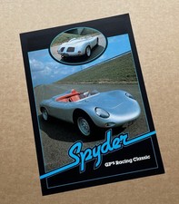 GP Spyder Kit Car Brochure - Porsche RSK 718 Replica