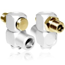 1/4" NPT 360 Degree Swivel Universal Connector Air Hose Swivel Air Tool Adapt...