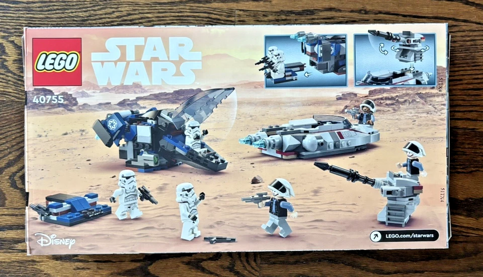 Lego 40755 Star Wars Imperial Dropship vs. Rebel Scout Speeder Set 2025 NEW - Image 2 of 4