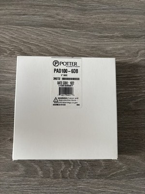  Potter PAD100-6DB 6-inch Detector Base BRAND NEW IN BOX 