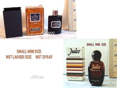 Christian Dior: EAU SAUVAGE EXTREME -JULES EDT Box Collectible SMALL MINI Select