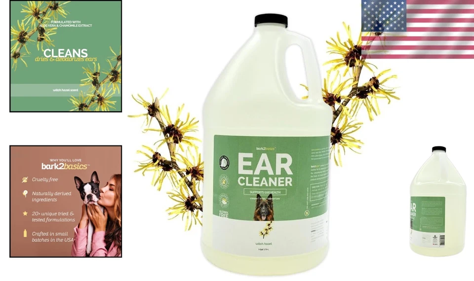 Gentle Dog Ear Wash - Breaks Through Tough Wax, 1 Gallon - Image 2 of 4