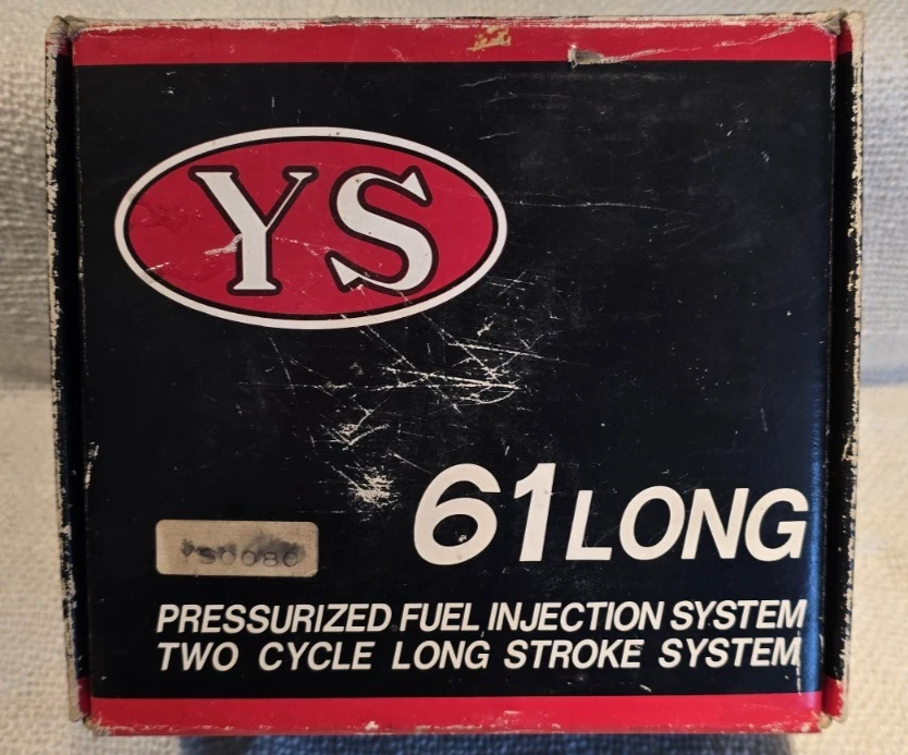 YS 61 LANGER 2 TAKT GLÜH MODELLFLUGZEUG MOTOR NACHLASS VERKAUF KEIN MINDESTPREIS