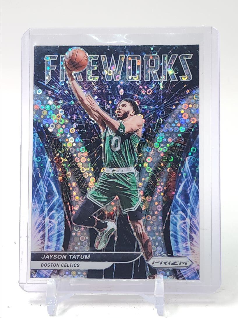 JAYSON TATUM 2021-22 PANINI PRIZM FIREWORKS FAST BREAK CELTICS Q4588