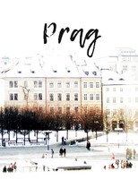 Reisetagebuch Prag A5, 120 Seiten, Hardcover, Reisejournal, Notizbuch