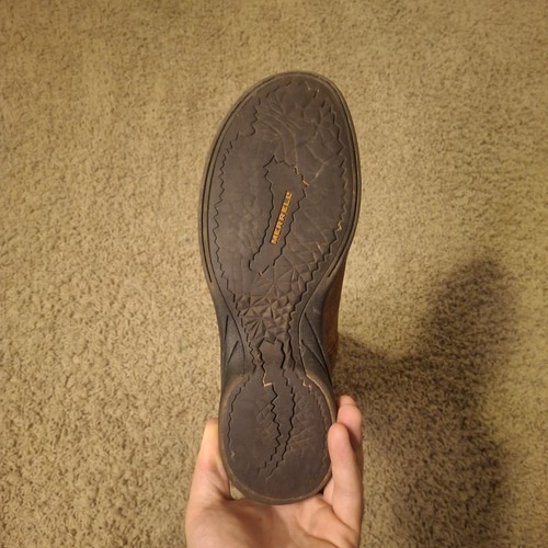 Merrell Copper Mountain stivali da donna in pelle captiva impermeabili marroni taglia 11 US - Foto 17 di 19
