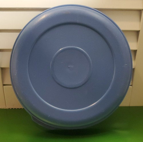 Rubbermaid 0029 Servin Saver Replacement Snap Lid ONLY #3 Round Deep Blue 7 1/4"