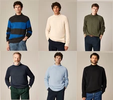 BIG SALE! Men's Jcrew 1988 Rollneck sweater in cotton,100% AUTHENTIC,New W/ Tags