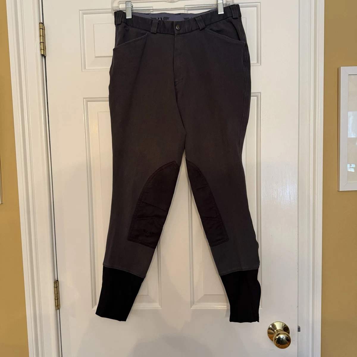 Shires SaddleHugger Maids Jodhpurs Canary | Equestrian