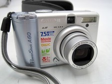 Canon PowerShot A60 2.0MP Digital Camera Silver - PLEASE READ