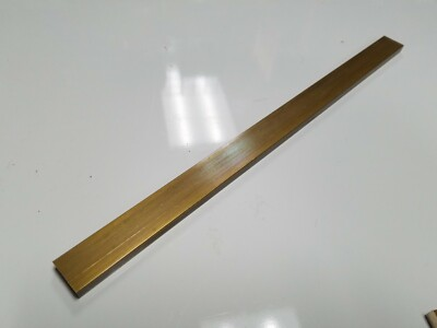 #ad #ad 1 1 4quot; x 1quot; C360 BRASS FLAT BAR 12quot; long Solid .250quot; Mill Stock H02 $20.94