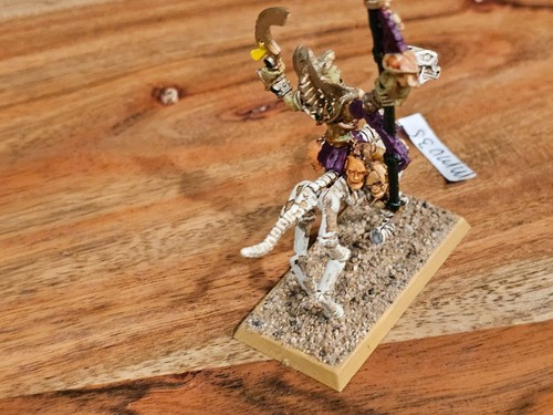 Warhammer Fantasy AOS Tomb Kings of Khemri Lich Priest Mounted METAL Painted - Picture 8 of 24