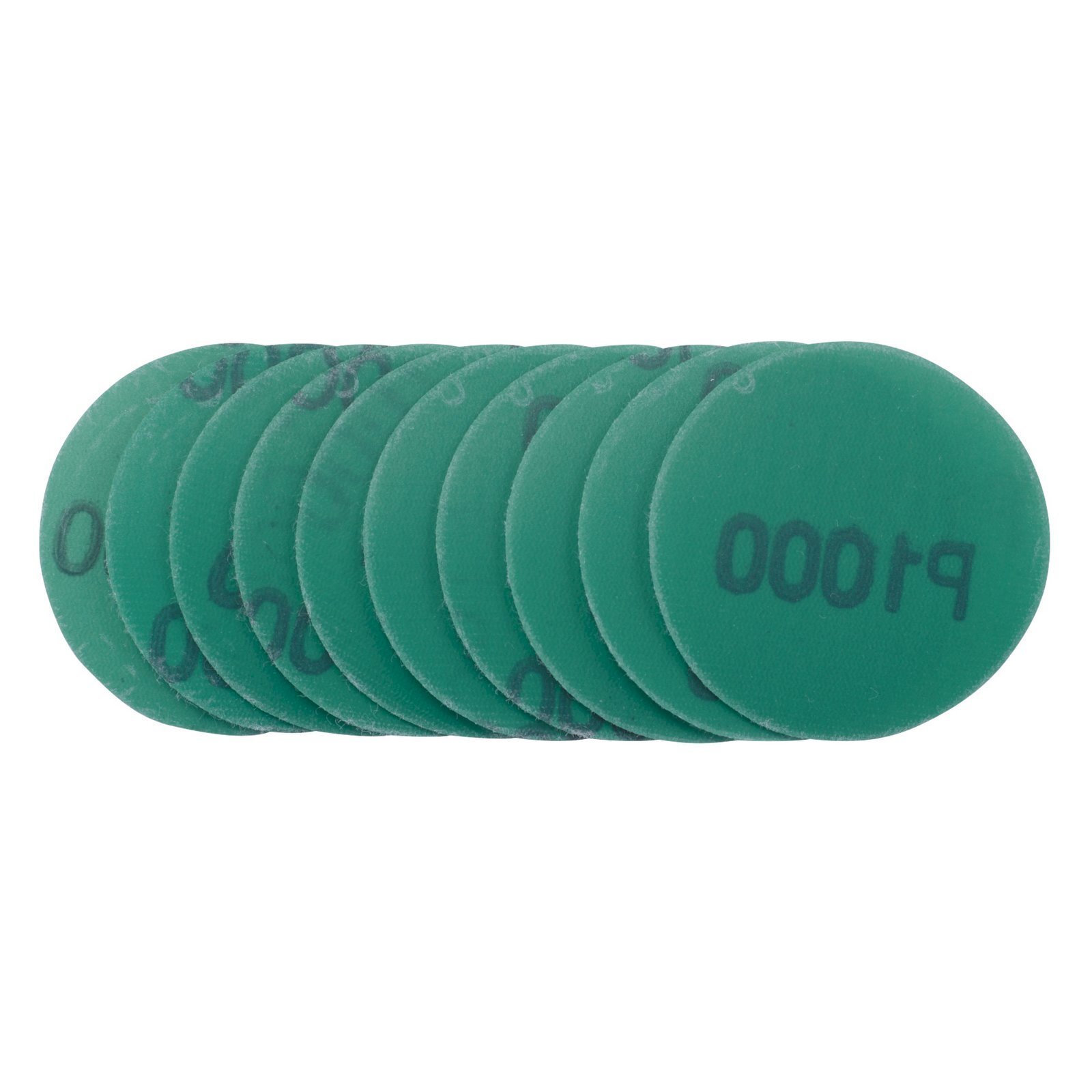 Draper 01109 10pc Wet and Dry Sanding Discs with Hook and Loop, 50mm, 1000 Grit