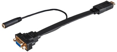 AKASA - HDMI zu VGA Adapter mit Audio