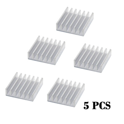 5X Chip CPU Radiator Heat Conduction Block Auminum Alloy Heat Dissipation