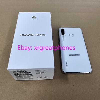 Huawei P30 lite Unlocked 128GB Global 6G Android Smartphone NEW Sealed