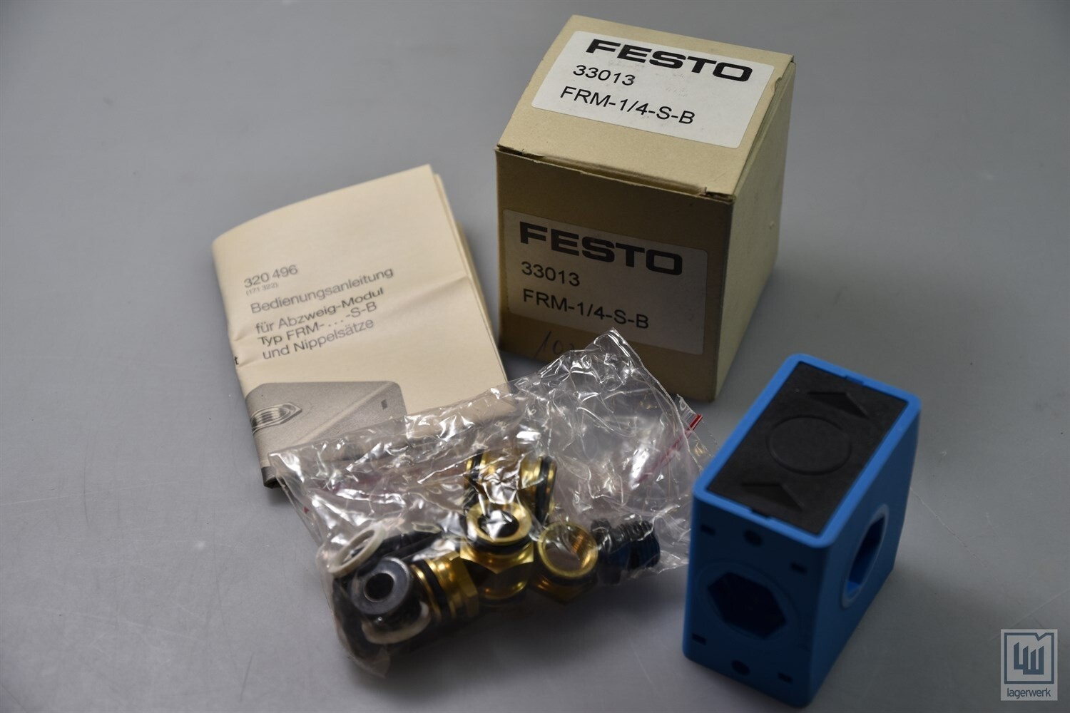 FESTO 33013, FRM-1/4-S-B, Modulo di derivazione - NUOVO