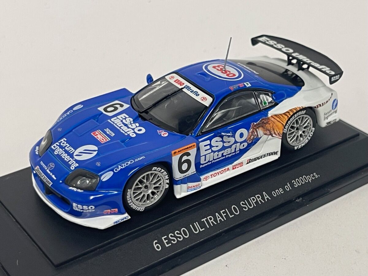 1/43 Ebbro ESSO Ultraflo Toyota Supra JGTC 2004 car #6 #592 1/43 Ebbro ESSO Ultraflo Toyota Supra JGTC 2004 car #6 #592