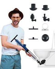 Toilet Plunger Air Drain Blaster High Pressure Drain Clog Remover Tools