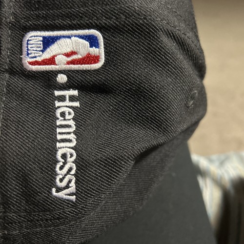 NBA Team LogoMan X Henessy Black Wool Blend Snapback Hat Cap - Picture 10 of 10