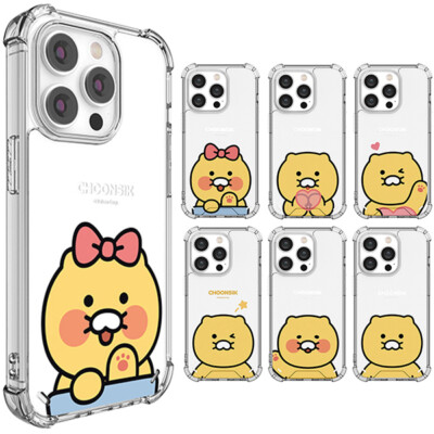 Kakao Friends Choonsik Basic Clear Case for Galaxy Note20 Note20 Ultra