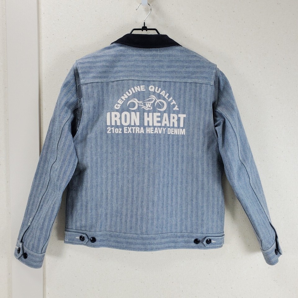 Iron Heart IHJ119 Heavy Herringbone Work Jacket Men's (XL) eBay