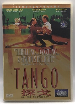 Tango DVD Miguel Sola Cecilia Narova Mia Maestro DVD Region Free Carios Saura 